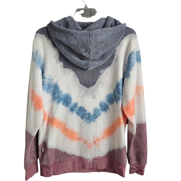 Feat Tie Dye Hoodie BlanketBlend Soft Hoodie Unisex Adult Size Medium - Picture 3 of 10